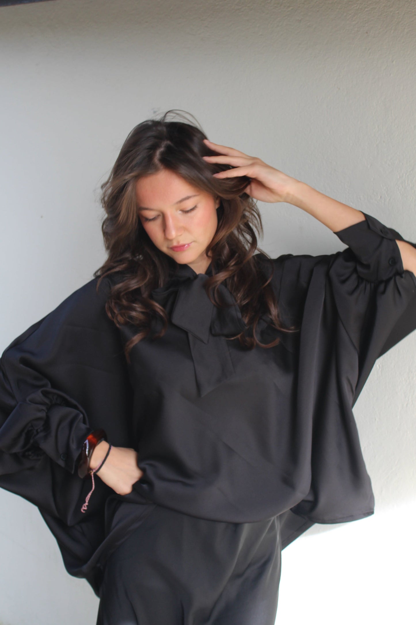 Blouse Emma satinée