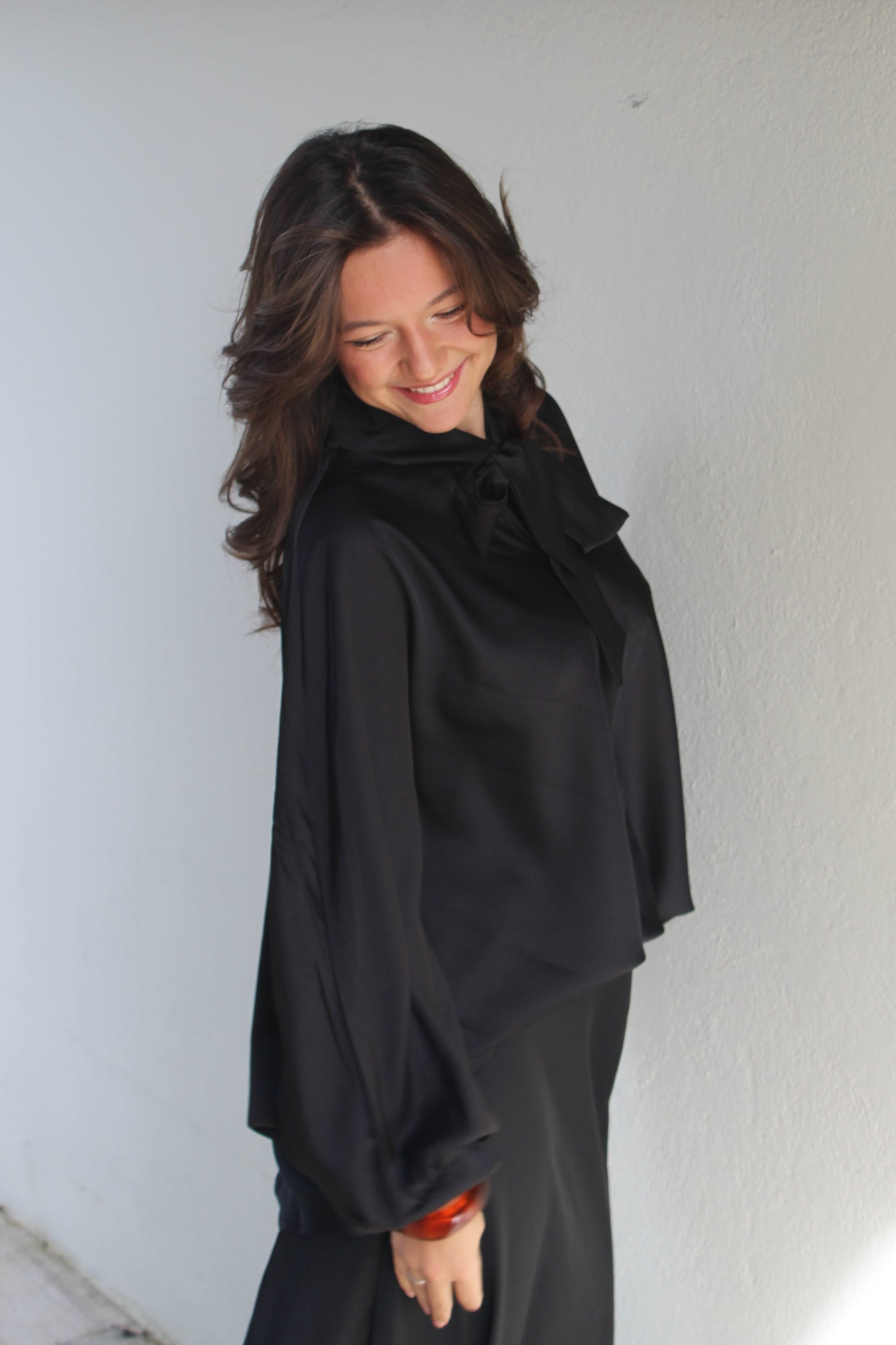 Blouse Emma satinée