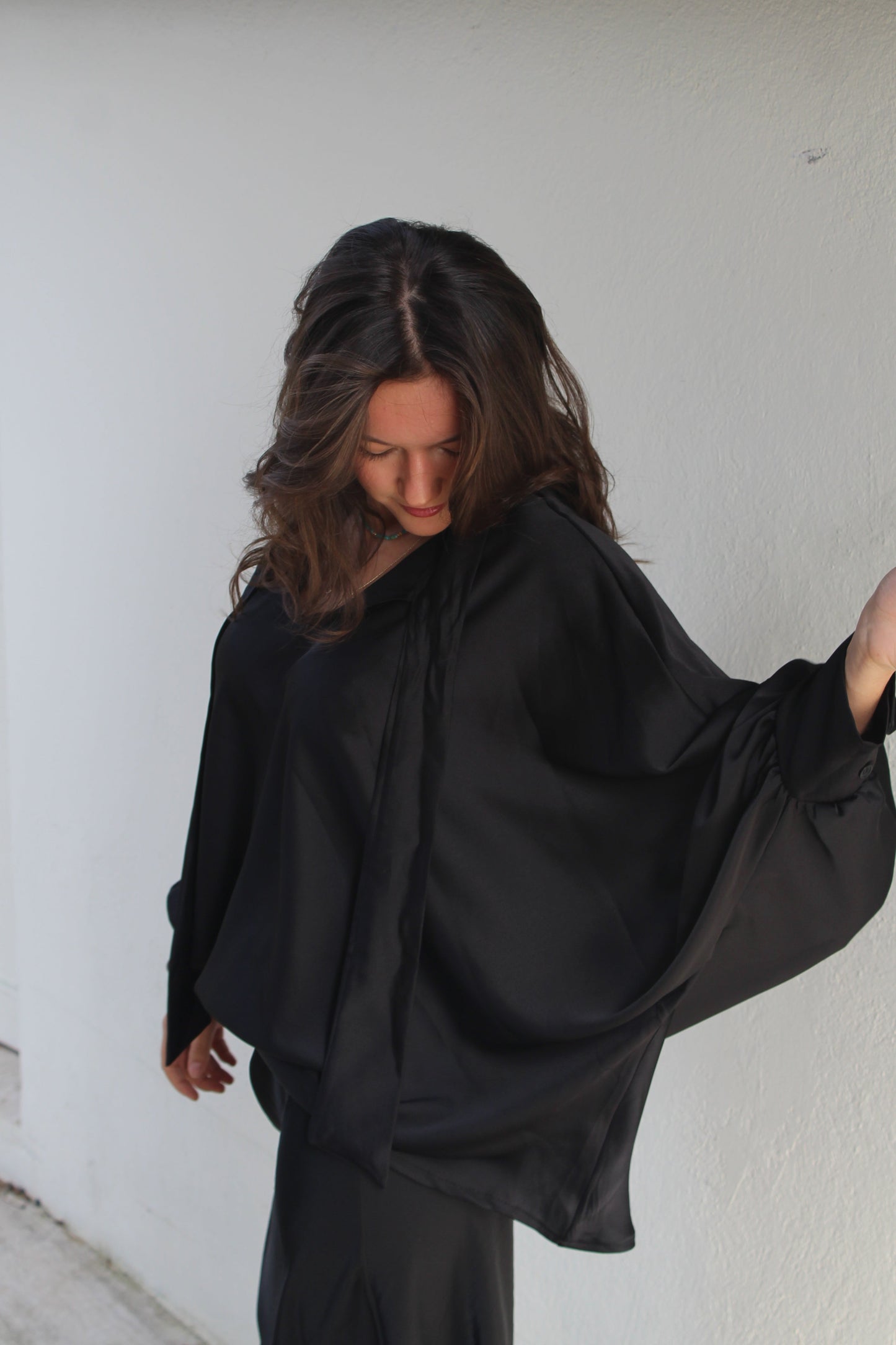 Blouse Emma satinée