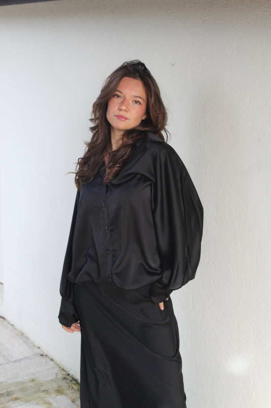 Chemise Hélène satinée