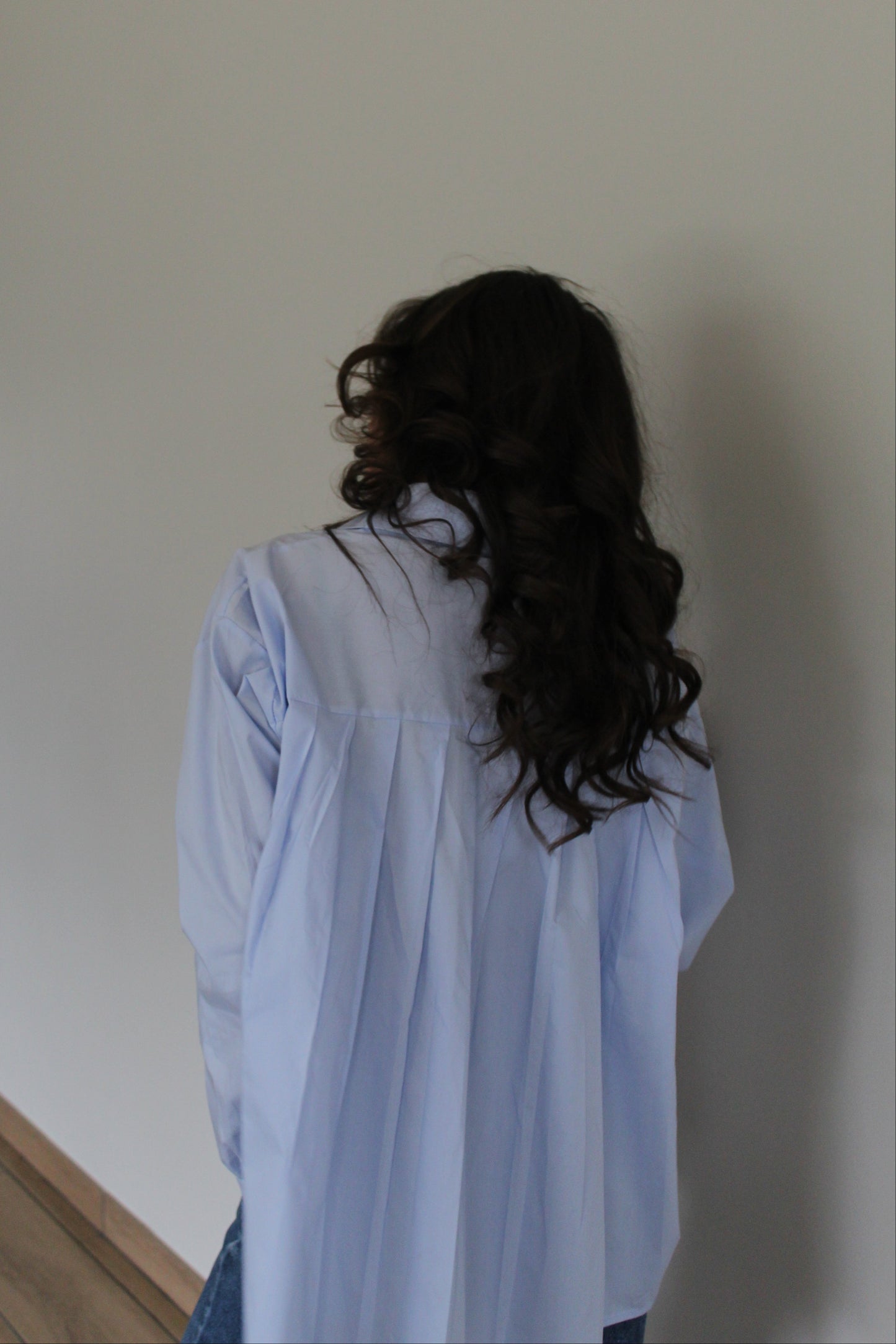 Chemise bleue Solène