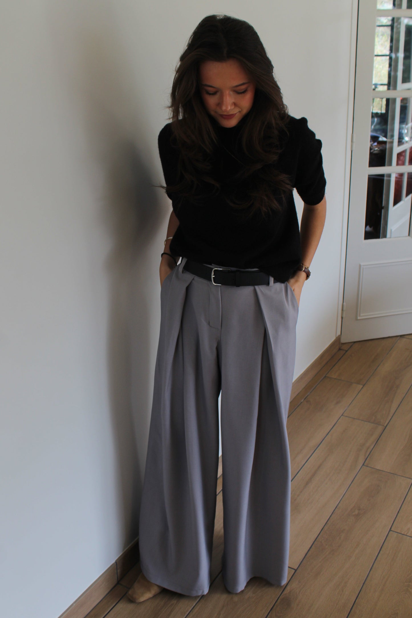 Pantalon gris Ophélie
