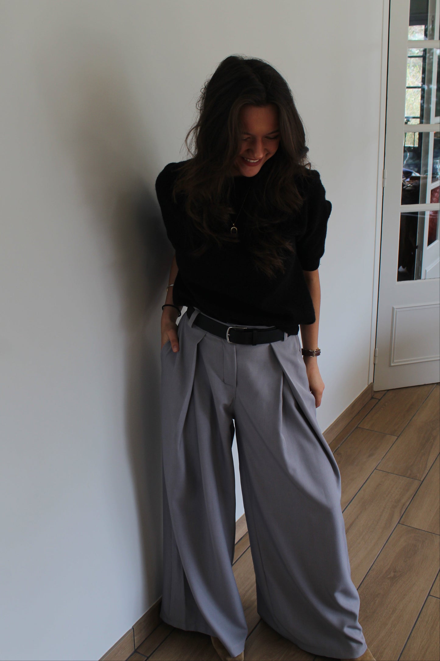 Pantalon gris Ophélie