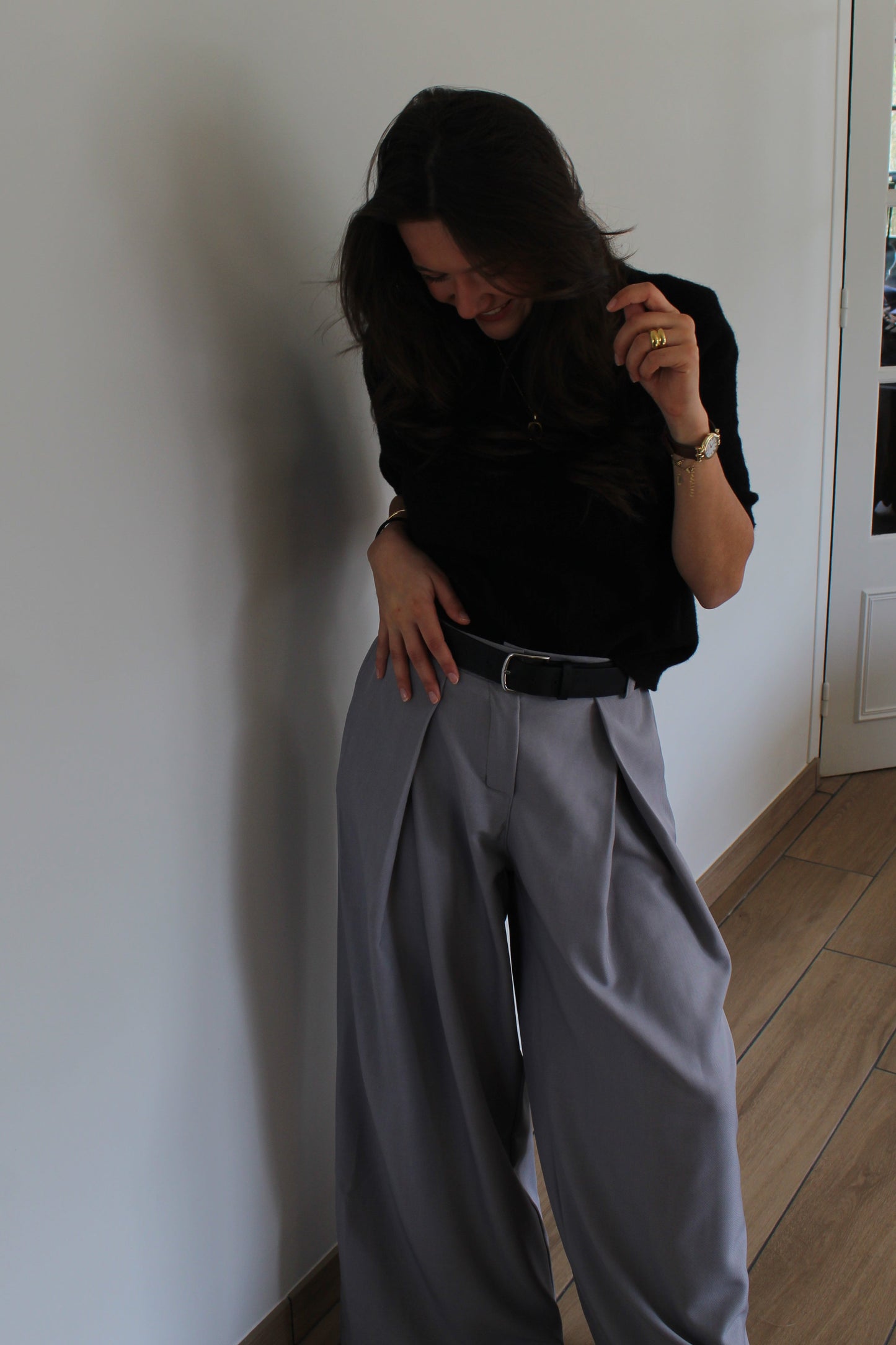 Pantalon gris Ophélie