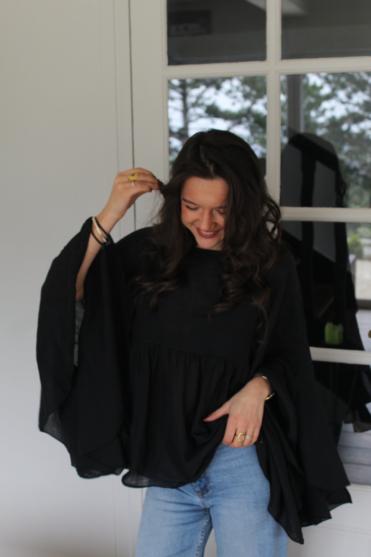 Blouse noire Isadora