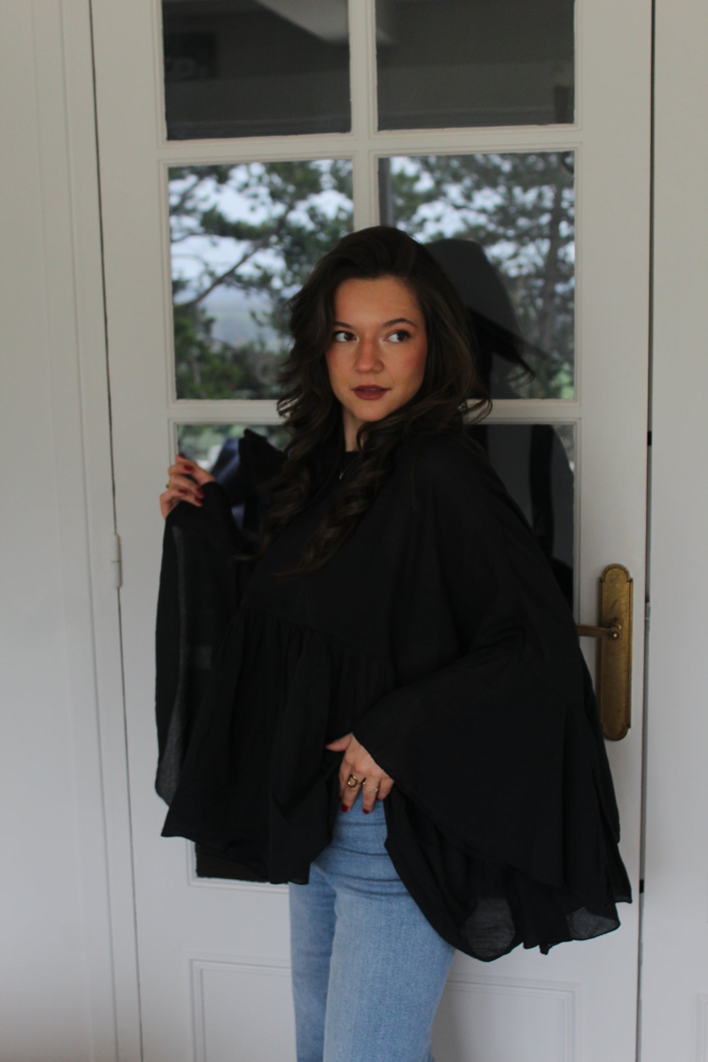 Blouse noire Isadora