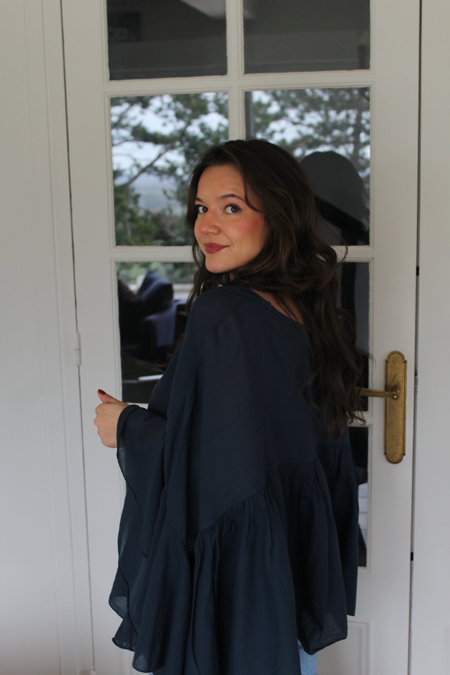 Blouse bleu marine Isadora